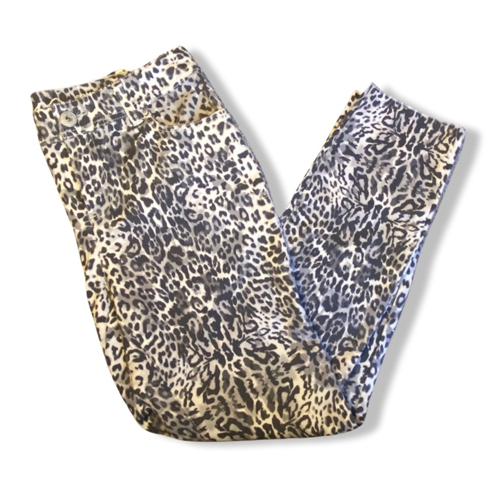 INC animal print Jeans